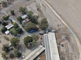 Aerial view - From drone - Captured at Midland Bacon, Carag Carag VIC Australia.