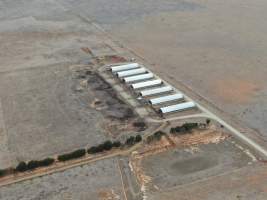 Aerial view - From drone - Captured at Patho Piggery, Patho VIC Australia.