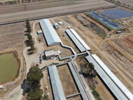 Aerial view - From drone - Captured at Piggery, Yarrawalla VIC Australia.