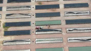 Crocodile cages - Drone flyover of Darwin Crocodile Farm, Bees Creek NT. - Captured at Darwin Crocodile Farm (Porosus), Palmerston City NT Australia.