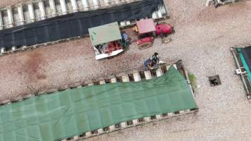 Slaughter of crocodiles for fashion accessories - Drone flyover of Darwin Crocodile Farm, Bees Creek NT. - Captured at Darwin Crocodile Farm (Porosus), Palmerston City NT Australia.