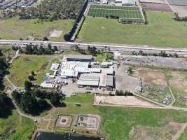 Drone flyover - Captured at Wagstaff Cranbourne Abattoir, Cranbourne East VIC Australia.