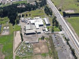 Drone flyover - Captured at Wagstaff Cranbourne Abattoir, Cranbourne East VIC Australia.