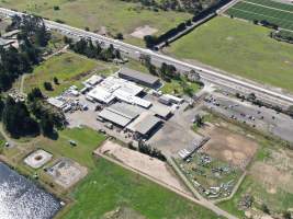 Drone flyover - Captured at Wagstaff Cranbourne Abattoir, Cranbourne East VIC Australia.