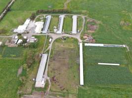 Drone flyover - Captured at Daily Fresh Eggs, Lang Lang VIC Australia.