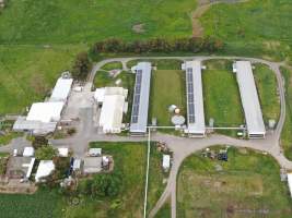 Drone flyover - Captured at Daily Fresh Eggs, Lang Lang VIC Australia.