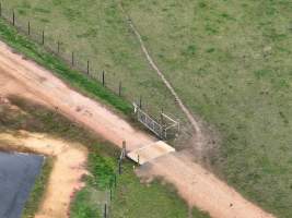 Drone flyover of piggery - Captured at Blackwoods Piggery, Trafalgar VIC Australia.