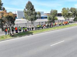 Melbourne Vegan Takeover (Vigil) - Taken at Diamond Valley Pork as part of the Melbourne Vegan Takeover - Day of Action for Animals - Captured at Diamond Valley Pork, Laverton North VIC Australia.