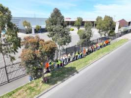 Melbourne Vegan Takeover (Vigil) - Taken at Diamond Valley Pork as part of the Melbourne Vegan Takeover - Day of Action for Animals - Captured at Diamond Valley Pork, Laverton North VIC Australia.