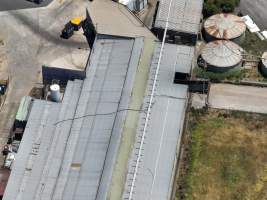 Drone flyover of slaughterhouse - Captured at Australian Food Group Abattoir, Laverton North VIC Australia.