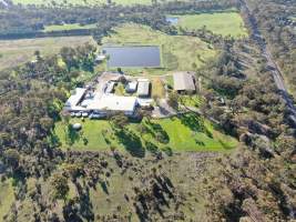 Drone flyover - Captured at Ralphs Meat Co, Seymour VIC Australia.