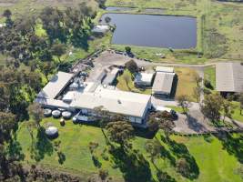 Drone flyover - Captured at Ralphs Meat Co, Seymour VIC Australia.