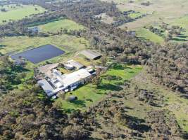 Drone flyover - Captured at Ralphs Meat Co, Seymour VIC Australia.
