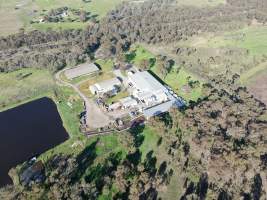 Drone flyover - Captured at Ralphs Meat Co, Seymour VIC Australia.