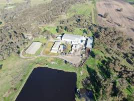 Drone flyover - Captured at Ralphs Meat Co, Seymour VIC Australia.