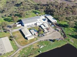 Drone flyover - Captured at Ralphs Meat Co, Seymour VIC Australia.