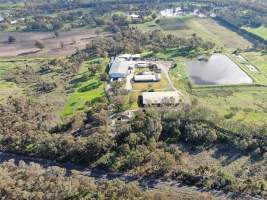 Drone flyover - Captured at Ralphs Meat Co, Seymour VIC Australia.