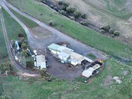 Drone flyover of slaughterhouse - Captured at Menzel's Meats, Kapunda SA Australia.