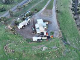 Drone flyover of slaughterhouse - Captured at Menzel's Meats, Kapunda SA Australia.