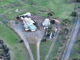 Drone flyover of slaughterhouse - Captured at Menzel's Meats, Kapunda SA Australia.