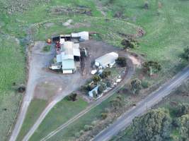 Drone flyover of slaughterhouse - Captured at Menzel's Meats, Kapunda SA Australia.