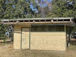 Decrepit conditions of abandoned Saleyard - Captured at Moree Saleyards, Moree NSW Australia.