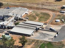 Drone flyover of slaughterhouse - Captured at Corowa Slaughterhouse, Redlands NSW Australia.