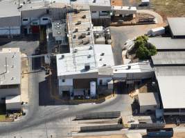 Drone flyover of slaughterhouse - Captured at Corowa Slaughterhouse, Redlands NSW Australia.