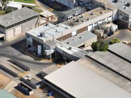 Drone flyover of slaughterhouse - Captured at Corowa Slaughterhouse, Redlands NSW Australia.