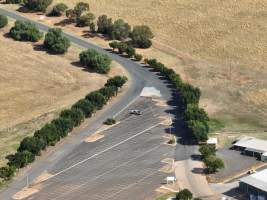 Drone flyover of slaughterhouse - Captured at Corowa Slaughterhouse, Redlands NSW Australia.