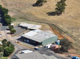 Drone flyover of slaughterhouse - Captured at Corowa Slaughterhouse, Redlands NSW Australia.