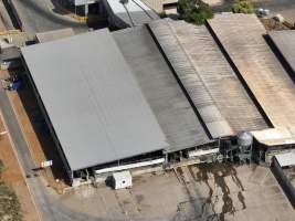 Drone flyover of slaughterhouse - Captured at Corowa Slaughterhouse, Redlands NSW Australia.