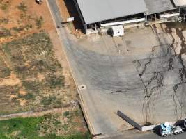 Drone flyover of slaughterhouse - Captured at Corowa Slaughterhouse, Redlands NSW Australia.