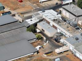 Drone flyover of slaughterhouse - Captured at Corowa Slaughterhouse, Redlands NSW Australia.