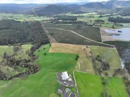 Drone flyover of slaughterhouse - Captured at Scottsdale Pork, Springfield TAS Australia.