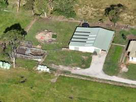 Drone Flyover Jan 2023 - Captured at Purely Goats Milk (Goat Dairy), Nilma VIC Australia.