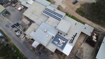 Activists occupy the rooftop of Strath Meats slaughterhouse - In September 2018, activists from Farm Transparency Project (then Aussie Farms) occupied the roof of Strath Meats in South Australia, a facility which featured heavily in Dominion. The action gained significant news coverage and shut down operations for a full day. Activists remained on the roof for 18 hours before coming down voluntarily after the slaughterhouse surrendered a sheep who would otherwise have been killed. - Captured at Strath Meats, Strathalbyn SA Australia.