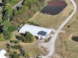 Drone flyover of rabbit farm - Captured at Southern Farmed Rabbits, Kardella VIC Australia.