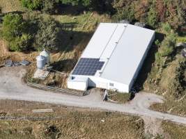 Drone flyover of rabbit farm - Captured at Southern Farmed Rabbits, Kardella VIC Australia.