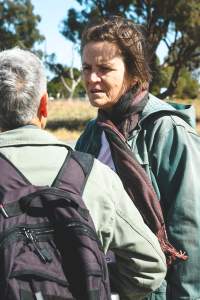 Animal activists asking for the release of Olivia (sow 8416) at Midland Bacon in Victoria - Image taken outside Midland Bacon, where a worker was filmed r*ping sow 8416 (now named Olivia) while she was trapped inside her farrowing crate. This day of action was part of the campaign to Free Olivia. - Captured at Midland Bacon, Carag Carag VIC Australia.