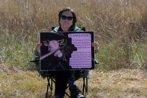 Animals Activists asking for the release of Olivia - Photos taken outside Midland Bacon, where activists were asking for the release of Olivia, a mother sow who was sexually assaulted while confined in a farrowing crate. - Captured at Midland Bacon, Carag Carag VIC Australia.