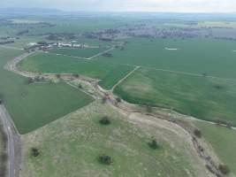 Drone flyover of piggery - Captured at Lansdowne Piggery, Kikiamah NSW Australia.