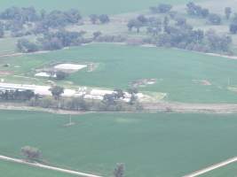 Drone flyover of piggery - Captured at Lansdowne Piggery, Kikiamah NSW Australia.