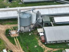 Drone flyover of piggery - Captured at Golden Grove Piggery, Young NSW Australia.