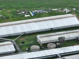 Drone flyover of piggery - Captured at Golden Grove Piggery, Young NSW Australia.