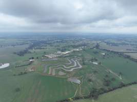 Drone flyover of piggery - Captured at Wonga Piggery, Barwang NSW Australia.