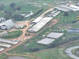 Drone flyover of piggery - Captured at Wonga Piggery, Barwang NSW Australia.