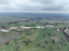 Drone flyover of piggery - Captured at Wonga Piggery, Barwang NSW Australia.