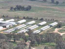 Drone flyover of piggery - Captured at Dead Horse Gully (DHG) Piggery, Young NSW Australia.
