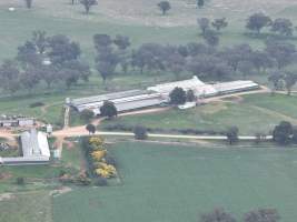 Drone flyover of piggery - Captured at Wonga Piggery, Barwang NSW Australia.